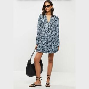 Glamorous UK Drop Waist Mini Dress